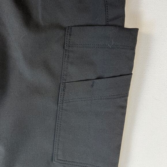 Barco Grey’s Anatomy Six Pocket Double Cargo Mid Rise Scrub Pants Black Size 3X - Picture 9 of 14